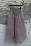 Marc Le Bihan Silk Skirt Six-layer Gauze 25930 Series French Hand-dyed MLB-25930-KMMEIGUI Old Rose Deadwood Rose BOIS DE ROSE